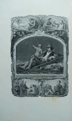 [Собрание В.Г. Лидина]. Беранже П.-Ж. Песни Беранже / Ил. 15 карт. на стали по рис. Бойе; пер. В. Курочкина. СПб.,1864.